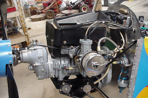 Rotax A Gear Box, Gear Drive Installation.