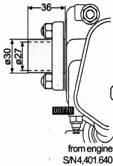 Rotax 912 exhaust gas probe location.