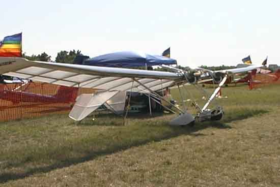 Lazair ultralight aircraft.