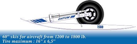Our Series 1500 ski packages are designed for light sport aircraft and experimental aircraft.