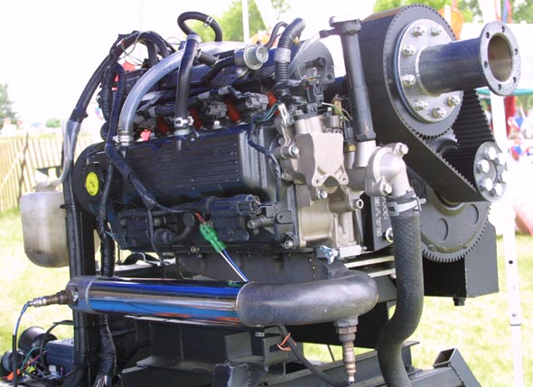 Raven Redrive 90 HP aircraft engine conversion.