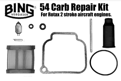 BING 54 CARBURATOR SERVICE - PARTS REQUIRED