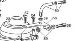 Bing 64 Carburetor, Bing altitude compensating carburetors, Rotax 912 carburetors, Rotax 912 carburetors