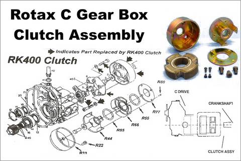 Centrifugal Clutch For Rotax C Gear Box