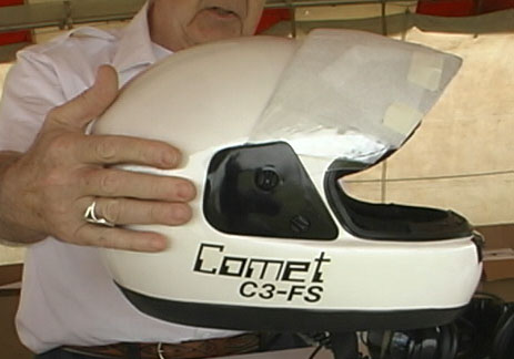 Aero Trike Helmet and visor