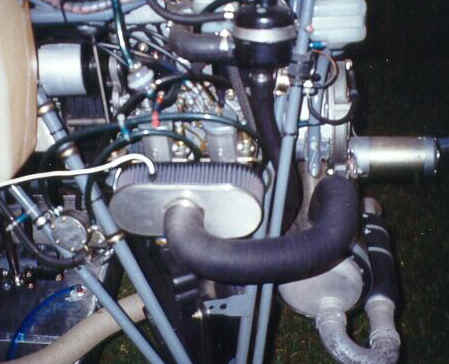 Rotax 582 carb heat.