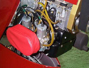 K & N airfilter cover for Rotax aircraft engines.