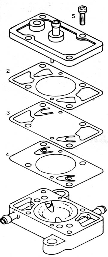 Mikuni single pump parts