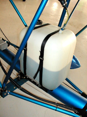 Quicksilver long range fuel tanks