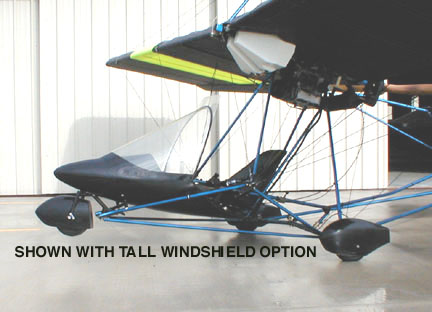 Quicksilver Pilot Fairing Tall Windshield