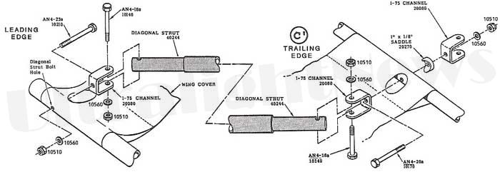 Quicksilver MX diagonal strut C