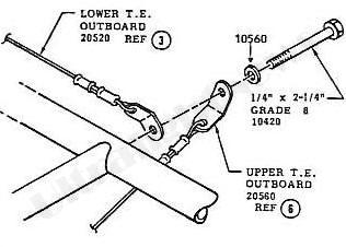 Quicksilver MX Upper and Lower trailing edge outboard