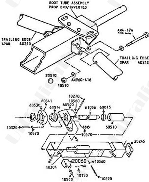 Quicksilver MX root tube diagram C