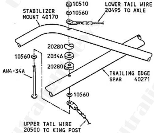 Quicksilver stabilizer straight diagram B