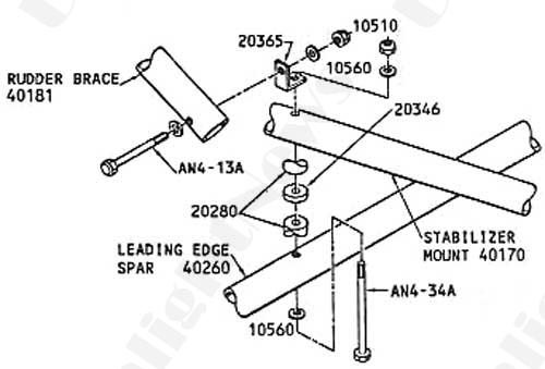 Quicksilver stabilizer straight diagram C