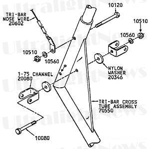 Quicksilver MX tri-bar assembly.