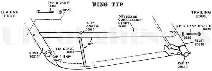 Quicksilver MX wing tip