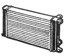 Rotax aircraft engine radiators.