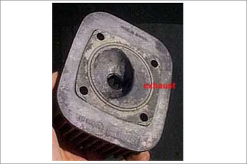 Rotax 185 - Cylinder Head Removal