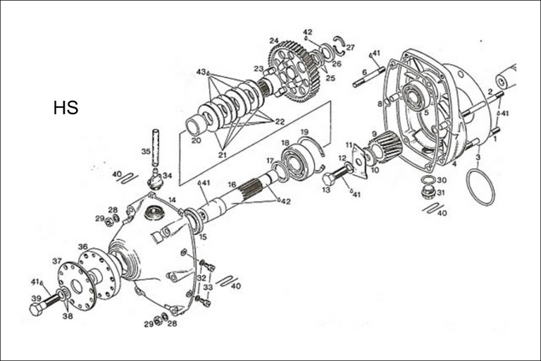Rotax 277 "A" Gear Drive FAN-COOLED Engine Installation Spark Plug Down (HS)