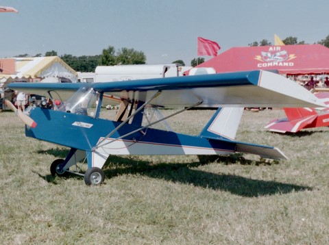Rotax 277 Free Air Engine With A Drive Mounted on Hi Max ultralight aircraft.
