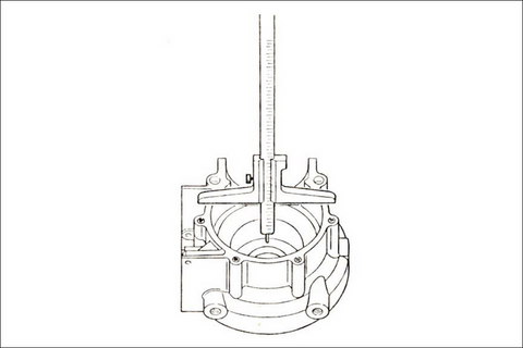 Rotax 277 Measuring Crankcase For Wear