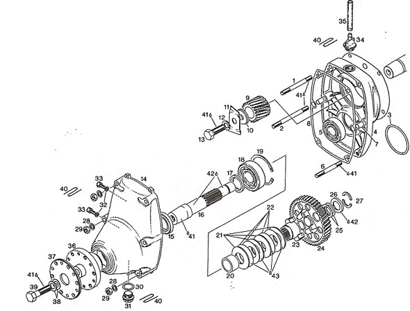 Rotax 277 fan cooled engine A drive SS