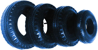 SAW TOOTH TIRES