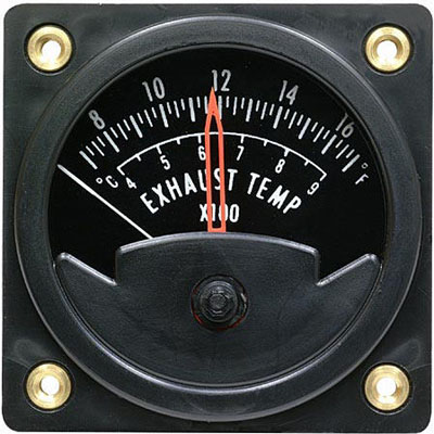 WESTACH SINGLE EXHAUST GAS TEMPERATURE GAUGE