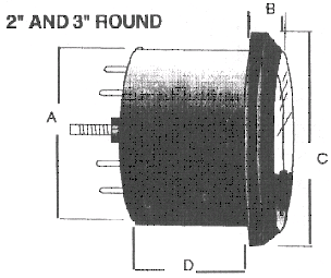 Westach instrument gauge dimenstions.