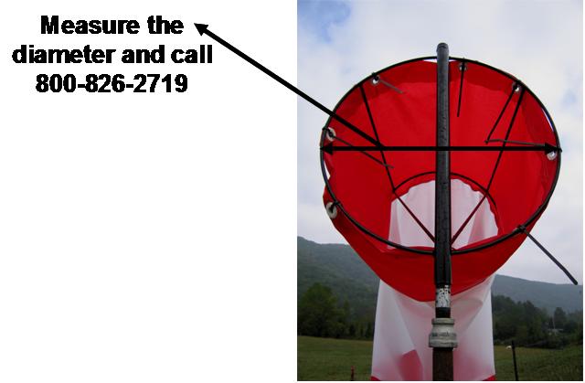 How To Determine Replacement Windsock Size